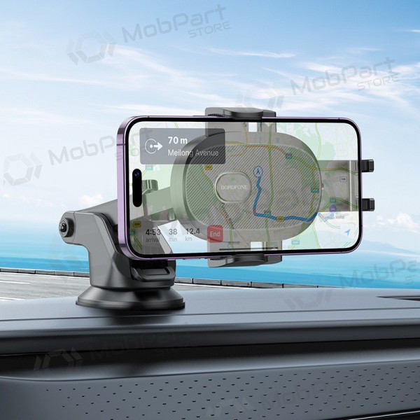Soporte para teléfono de coche Borofone BH93 (dashboard) negro