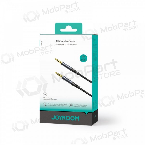 Audio cable Joyroom SY-A08 3,5mm to 3,5mm 1.2m negro
