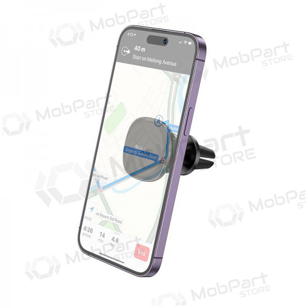 Soporte para teléfono de coche Borofone BH102 (air vent) negro