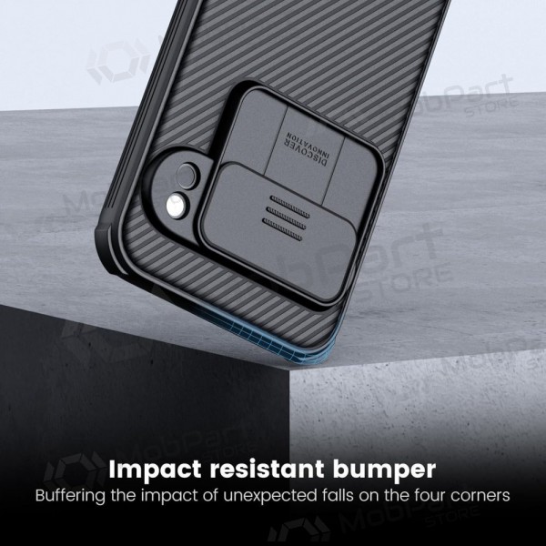 Google Pixel 7 funda „Nillkin CamShield Pro“ (negro)