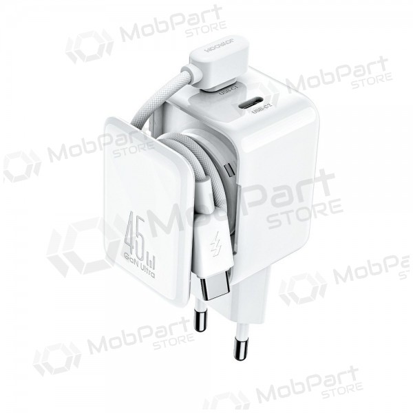 Cargador Joyroom JR-TCL05 45W 2xUSB-C blanco