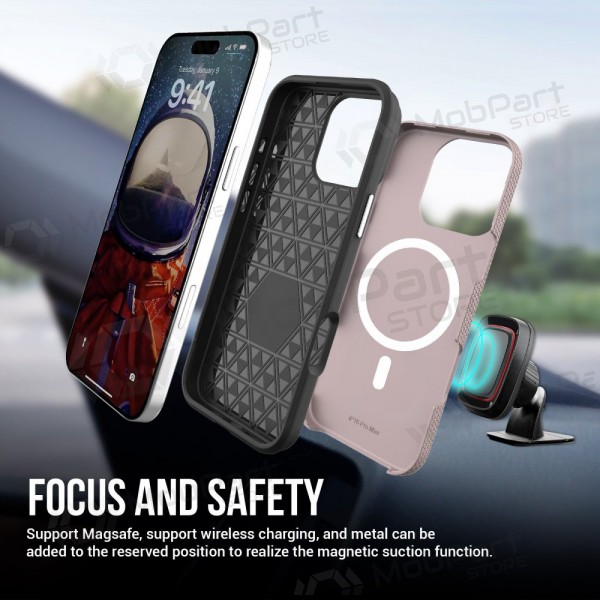 Apple iPhone 13 Pro Max funda „Perfectionists“ (rožinio aukso)