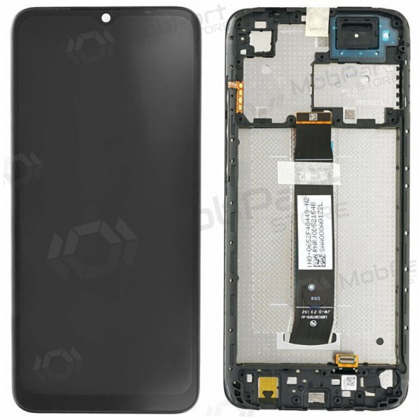 Xiaomi Redmi A2 / A2+ pantalla (negro) (con un marco) (original)