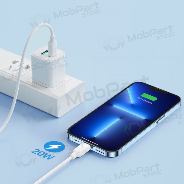 USB cable Joyroom S-CL020A9 Type-C to Lightning 20W 1.0m blanco