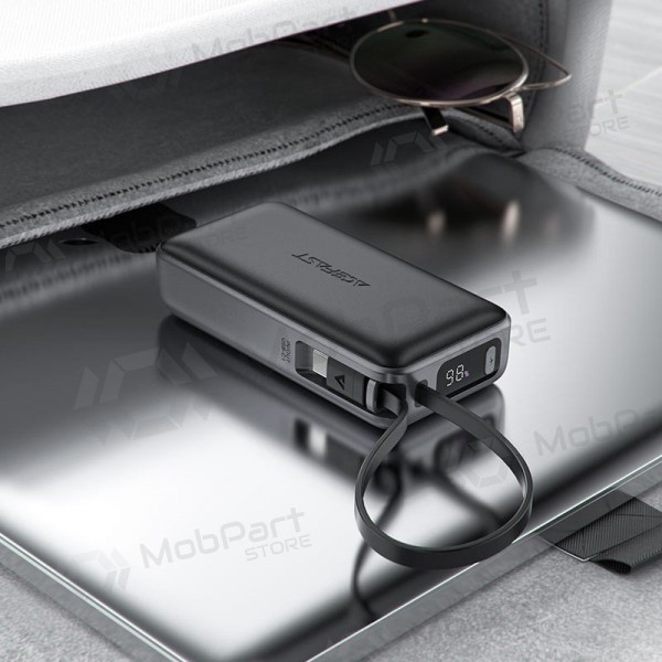 Batería externa Power Bank Acefast M7-10000 PD30W With Cable 10000mAh negro