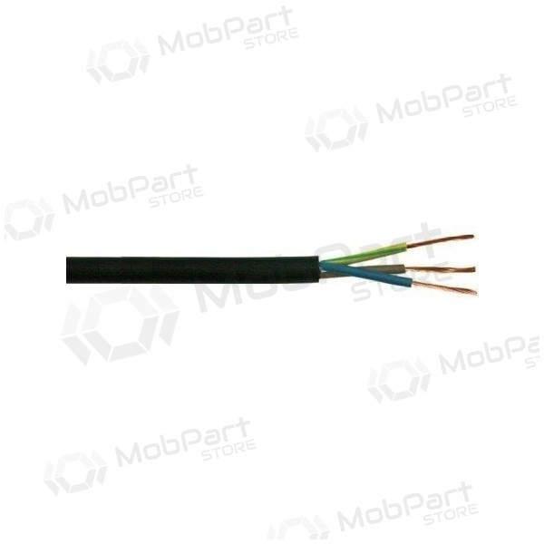 Cable flexible Elpar H05RR-F 3x2.5 mm² cobre goma 300/500 V