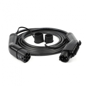 Elektromobilio cable de carga Type 1 (Female) - Type 2 (Male), 32A, 7.2kW, 1-fazė, 5m