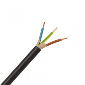 Cable de alimentación CYKY 3x4 mm² de cobre PVC 450/750V monolítico