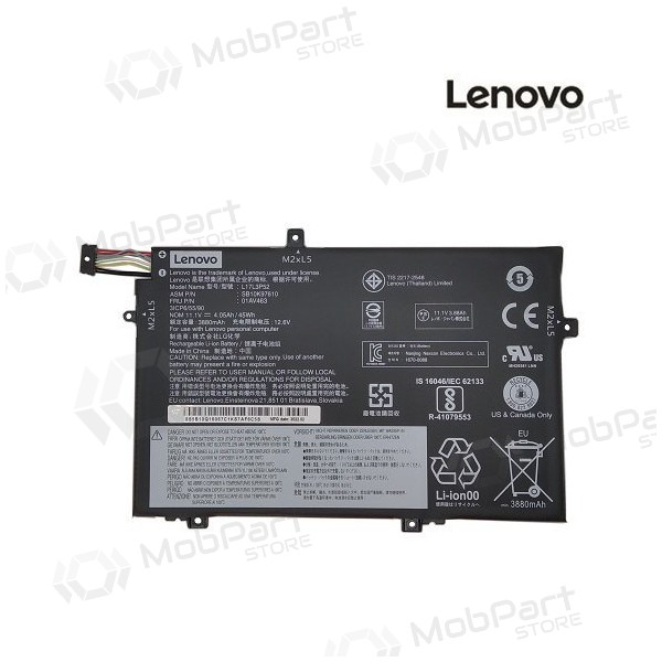 LENOVO 01AV463, 3880mAh Bateria para portatil - PREMIUM LENOVO 01AV463, 3880mAh Bateria para portatil - PREMIUM