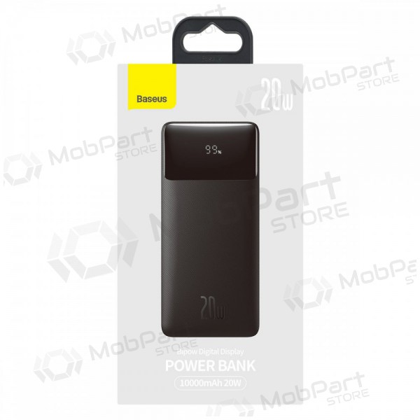 Batería externa Power Bank Baseus Bipow 20W 10000mAh + MicroUSB 0.25m negro PPBD050301