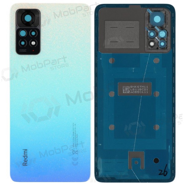 Xiaomi Redmi Note 11 Pro 5G tapa trasera de la batería (azul claro) (original) (service pack) Xiaomi Redmi Note 11 Pro 5G tapa trasera de la batería (azul claro) (original) (service pack)