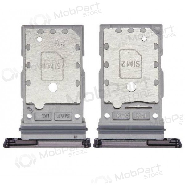 Samsung Galaxy S23 / S23 Plus Dual Titular de la tarjeta SIM (negro) (service pack) (original) Samsung Galaxy S23 / S23 Plus Dual Titular de la tarjeta SIM (negro) (service pack) (original)