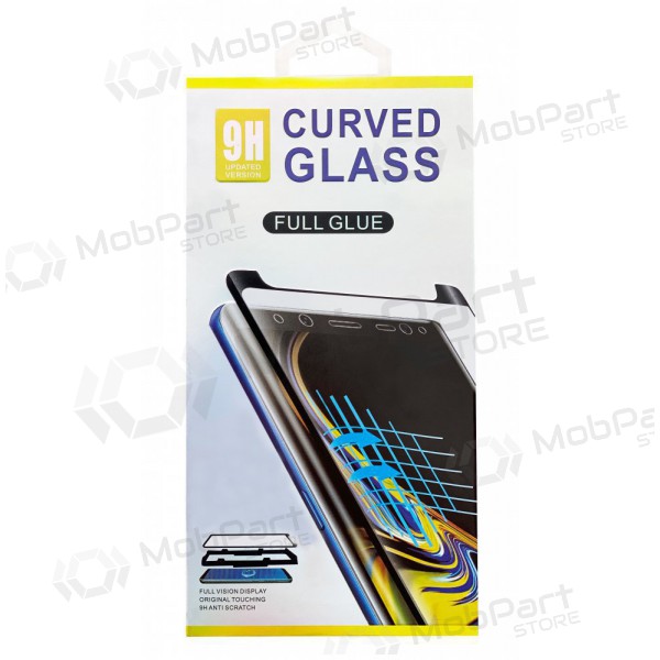Cristal templado 9D Curvo con pegamento completo para Xiaomi Redmi Note 13 Pro+ 5G