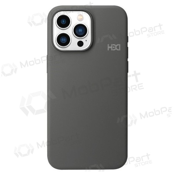 Funda HDD Silicone MagSafe Case Apple iPhone 16 Pro tamsiai gris