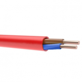 Cable monolítico Technokabel HDGS PH90 2×2.5 mm² (E90, 300/500 V, sin halógenos, B2ca, 1 m)