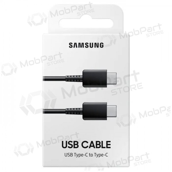 USB cable original Samsung EP-DA705 Type-C-Type-C 1.0m en el paquete negro