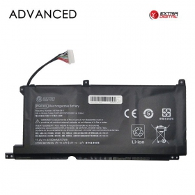 HP PG03XL, 4150mAh Bateria para portatil, Advanced