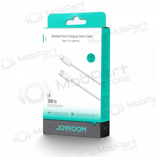 USB cable Joyroom S-A45 USB-C to Lightning 30W 1.2m blanco