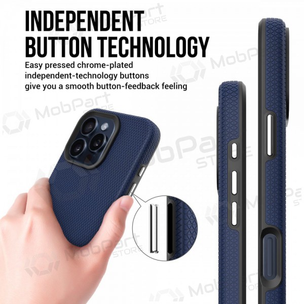 Apple iPhone 13, 14 funda „Perfectionists“ (azul oscuro)