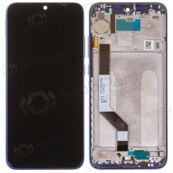 Xiaomi Redmi Note 7 pantalla (azul) (con un marco) (original) Xiaomi Redmi Note 7 pantalla (azul) (con un marco) (original)