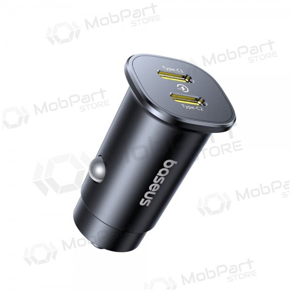 Cargador de coche Baseus GoTrip 2xUSB-C 30W negro C00072300123-01