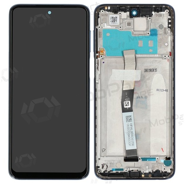 Xiaomi Redmi Note 9 Pro / Note 9S pantalla (gris) (con un marco) (Premium) Xiaomi Redmi Note 9 Pro / Note 9S pantalla (gris) (con un marco) (Premium)