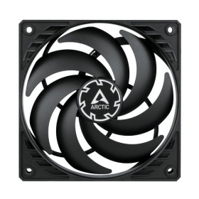 ARCTIC P12 SLIM PWM PST ventilador de caja, 4-pin, 120mm, siauras, negro