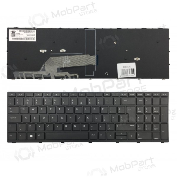 HP: Probook 450 G5, 455 G5, 470 G5 teclado con un marco HP: Probook 450 G5, 455 G5, 470 G5 teclado con un marco