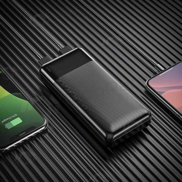 Batería externa Power Bank Hoco J72A 20000mAh negro