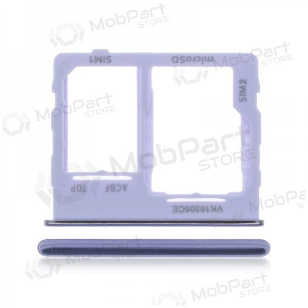 Samsung A326 Galaxy A32 5G 2021 Titular de la tarjeta SIM (violeta) (service pack) (original) Samsung A326 Galaxy A32 5G 2021 Titular de la tarjeta SIM (violeta) (service pack) (original)