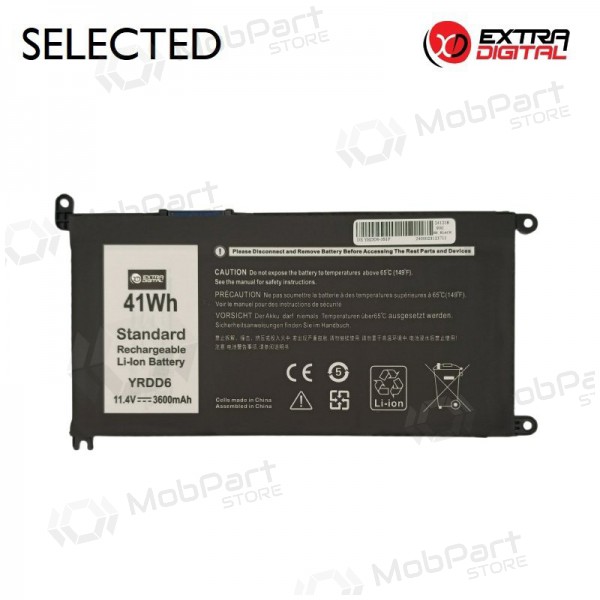 DELL YRDD6, 3600mAh Bateria para portatil, Selected DELL YRDD6, 3600mAh Bateria para portatil, Selected