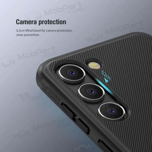 Samsung Galaxy S24 Plus funda „Nillkin Frosted Shield“ (negro) Samsung Galaxy S24 Plus funda „Nillkin Frosted Shield“ (negro)