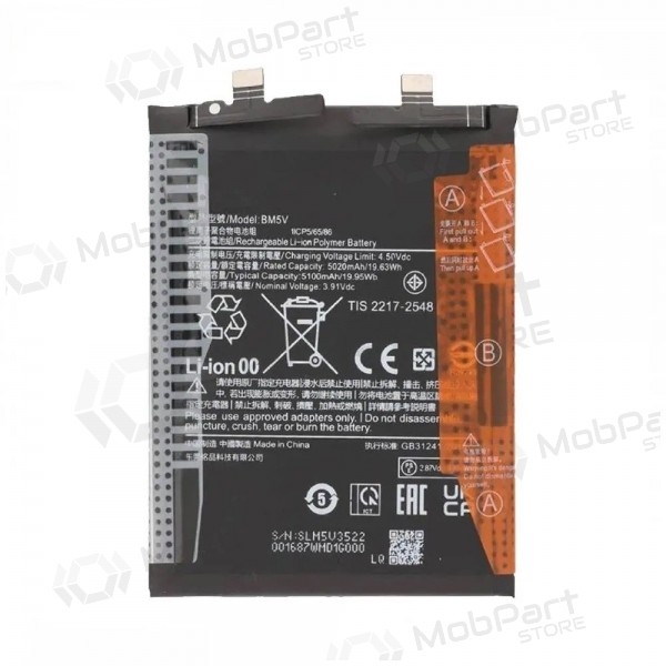 Xiaomi Redmi Note 13 Pro 5G, Poco X6 bateria, akumuliatorius (original)