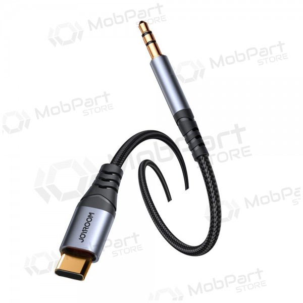 Audio cable Joyroom SY-A07 USB-C to 3,5mm 1.2m negro