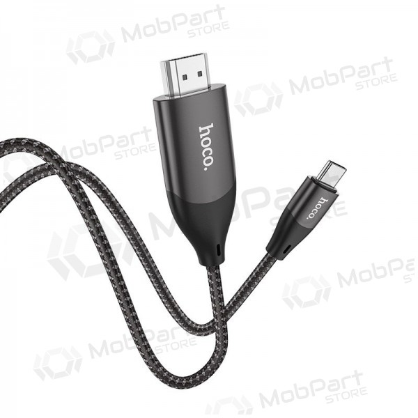 Cable Hoco UA16 Type-C to HDMI 2.0m gris