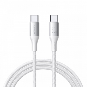 USB cable Joyroom S-A28 USB-C to USB-C 60W 2.0m blanco