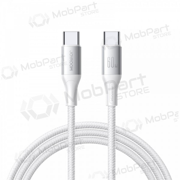 USB cable Joyroom S-A28 USB-C to USB-C 60W 2.0m blanco
