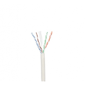 Cable de conexión LTECH UTP 5E clase de reacción al fuego Cca, libre de halógenos (carrete de 305m).