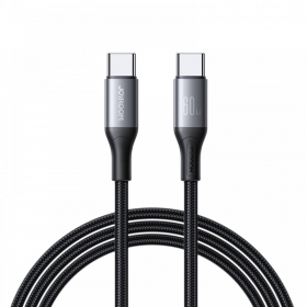 USB cable Joyroom S-A28 USB-C to USB-C 60W 2.0m negro