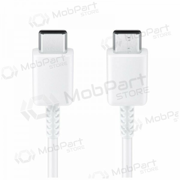 USB cable original Samsung EP-DA705BWE 25W 3A Type-C-Type-C 1.0m blanco