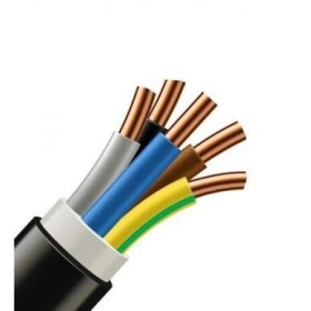 Cable de energía CYKY 5x10 mm² de cobre PVC 450/750V
