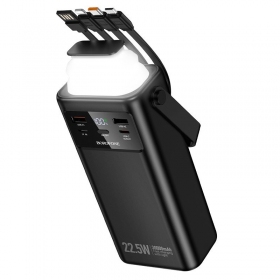 Batería externa Power Bank Borofone BJ65 22.5W 30000mAh negro