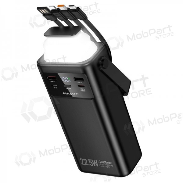 Batería externa Power Bank Borofone BJ65 22.5W 30000mAh negro