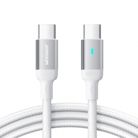USB cable Joyroom S-CC100A10 Type-C to Type-C 100W 1.2m blanco