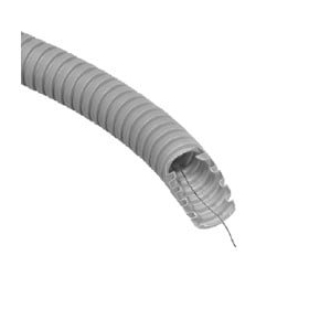 Gofruotas vamzdis su viela 40mm (gris, 25m, 320 N/5 cm, D40) Pipelife