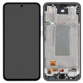 Samsung Galaxy A36 pantalla (negro) (con un marco) (OLED)