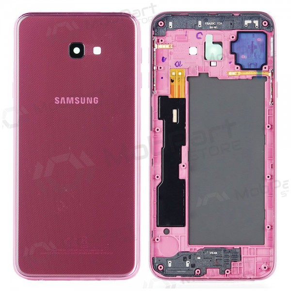 Samsung J415 Galaxy J4+ 2018 tapa trasera de la batería (rosado) (usada grade B, original) Samsung J415 Galaxy J4+ 2018 tapa trasera de la batería (rosado) (usada grade B, original)