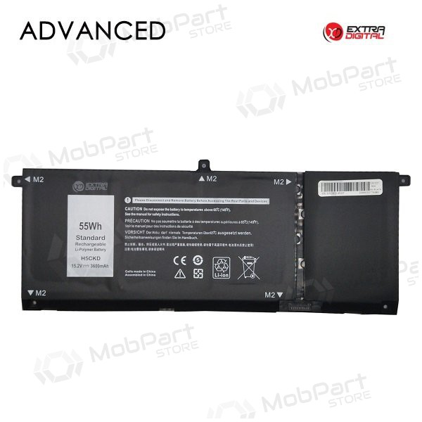 DELL H5CKD, 3600mAh Bateria para portatil, Advanced DELL H5CKD, 3600mAh Bateria para portatil, Advanced