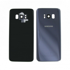 Samsung G955F Galaxy S8 Plus tapa trasera de la batería violetinė (Orchid grey) (usada grade A, original)