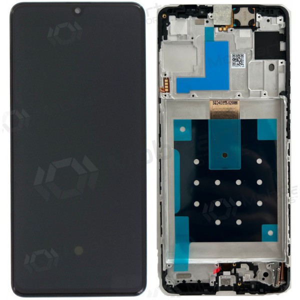 Samsung Galaxy M55 pantalla (negro) (con un marco) (original)